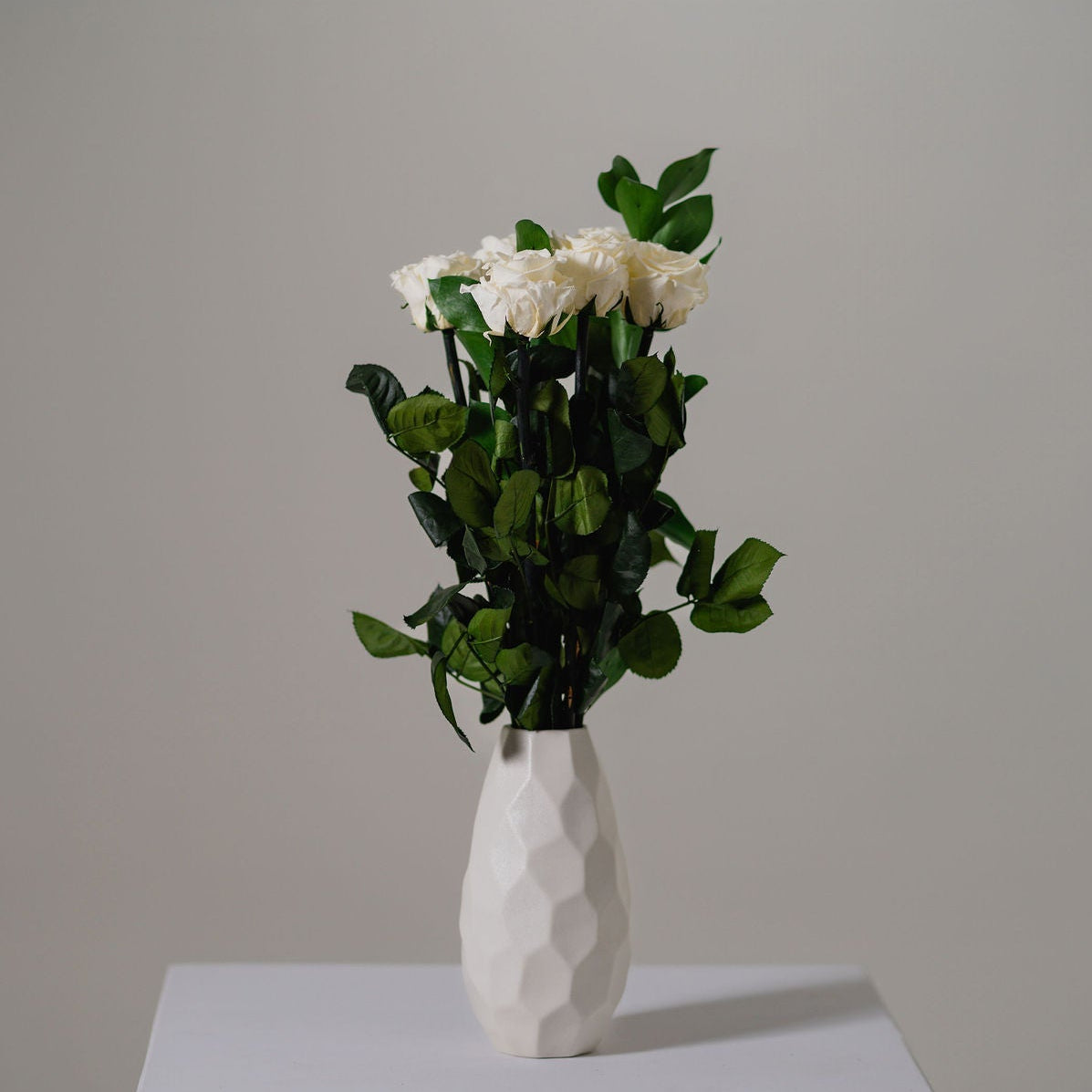 Preserved Rose Stem Bouquet - Half Dozen