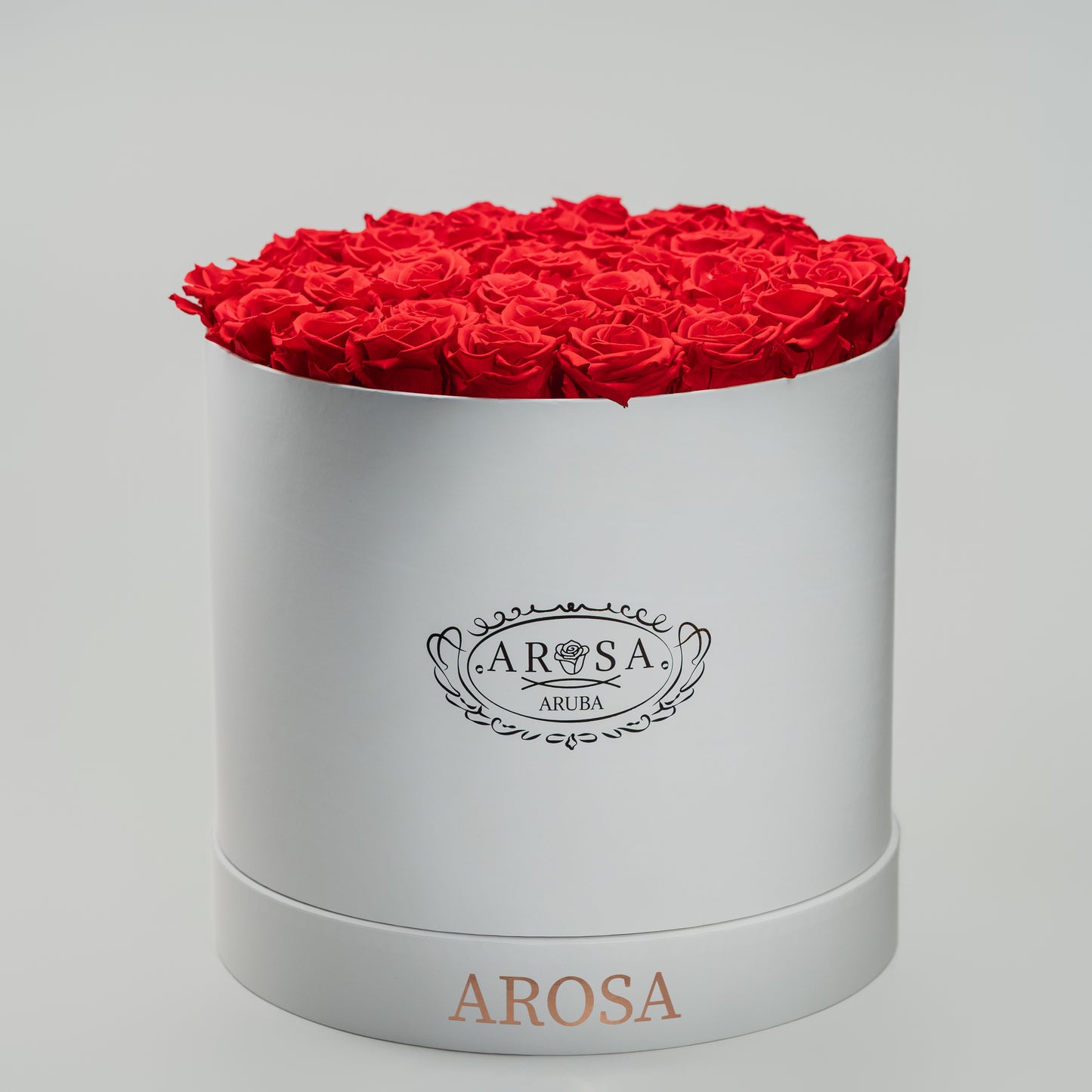 Large Round Box - Solid Design